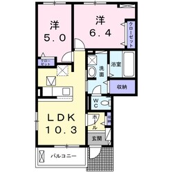 ニューグレースⅡの物件間取画像